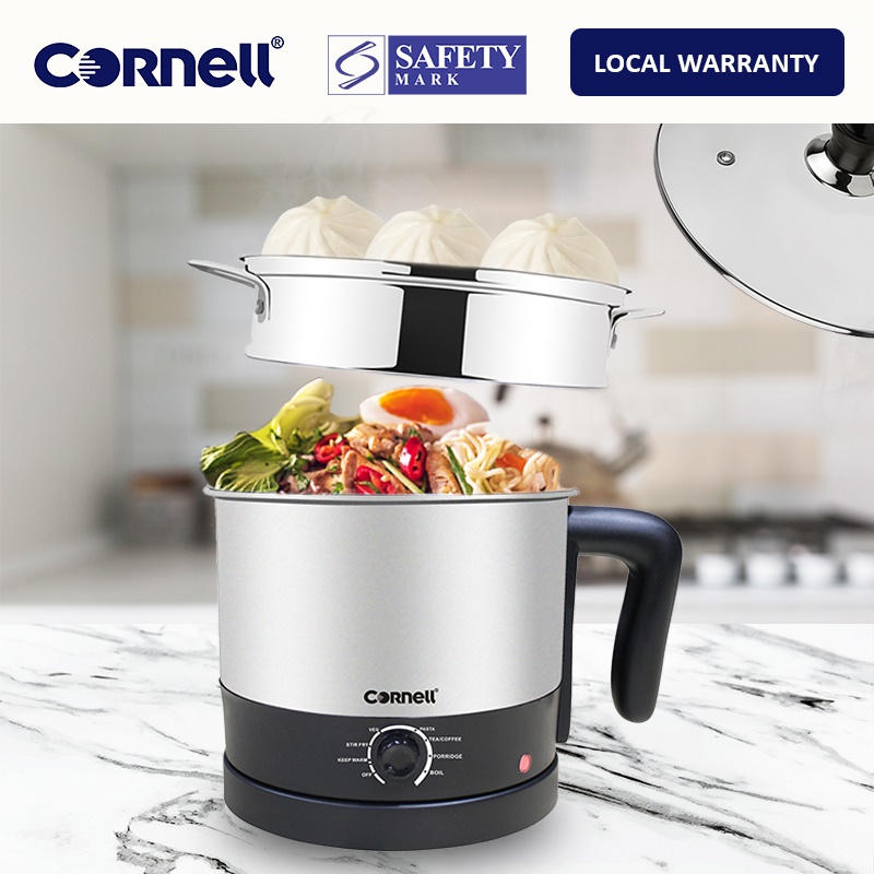 Buy Cornell Multi Functional Cooker Kettle 1.2L CMCE120S Noodle Pot