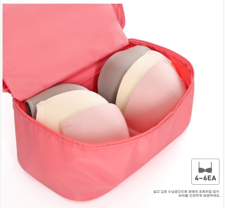 Portable Protect Bra Underwear Lingerie Case Travel Organizer Bag Waterproof AZ 