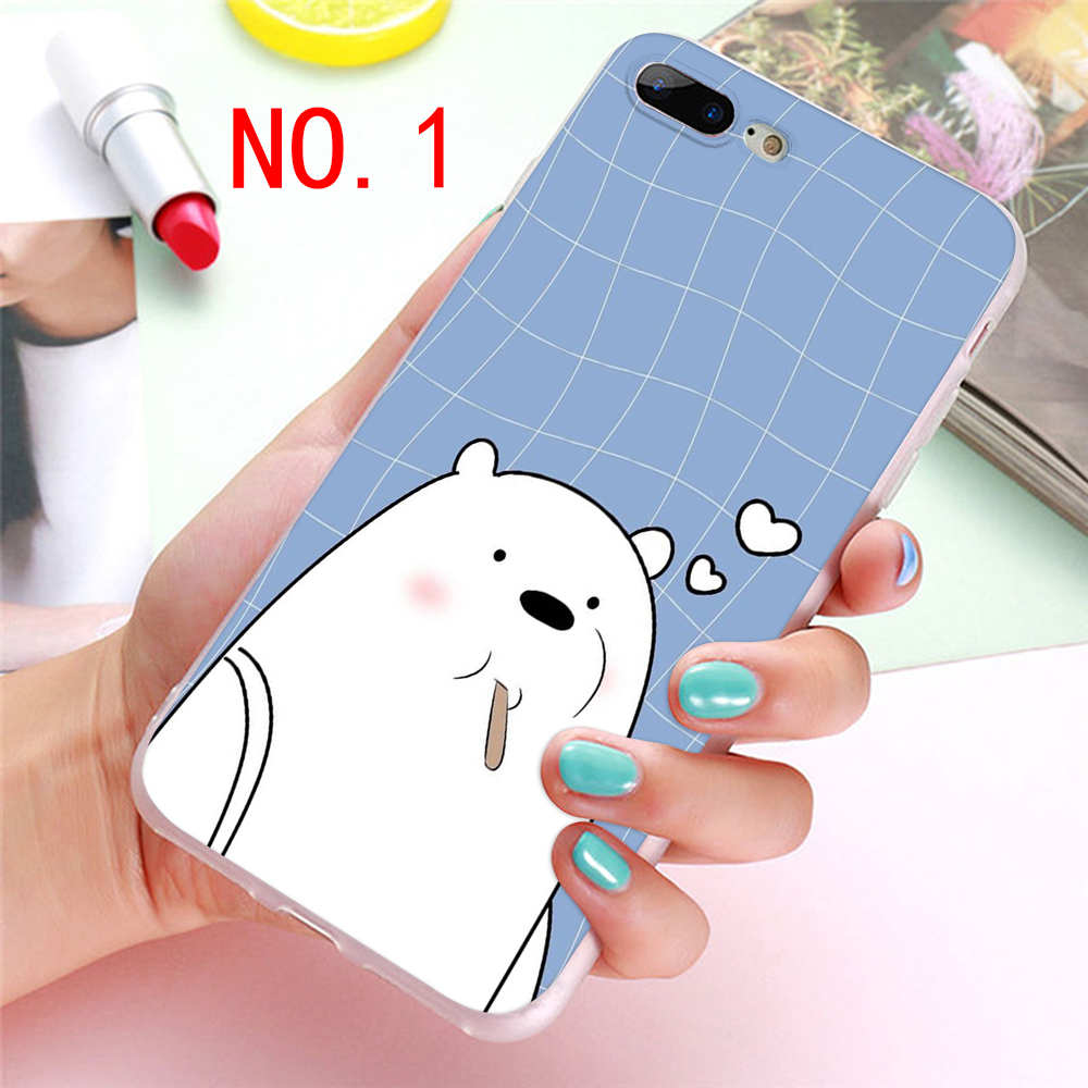 Buy Cute Bear We BARE BEARS Pattern Phone Case for Iphone 5/5se/5s 6/6S