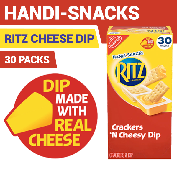 Buy 【Limited Ready Stock】RITZ HandiSnacks Crackers and Cheese Dip (30