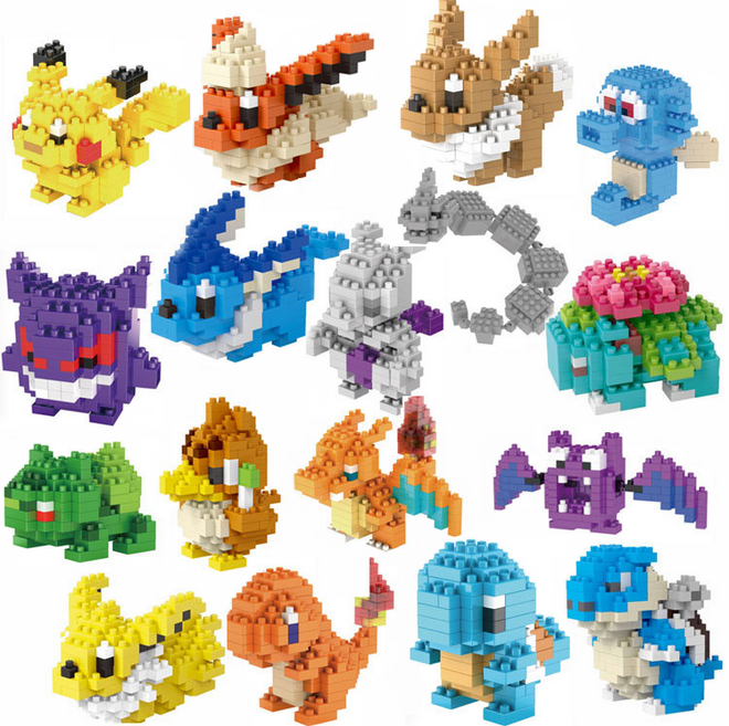 pokemon lego minifigures