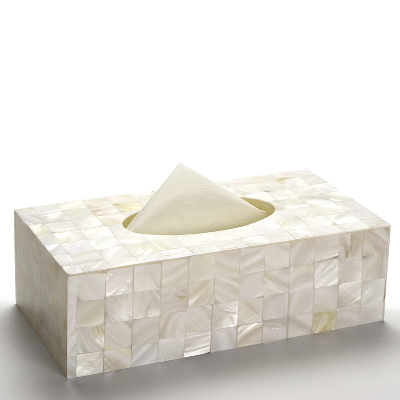 pearl tissue box cover