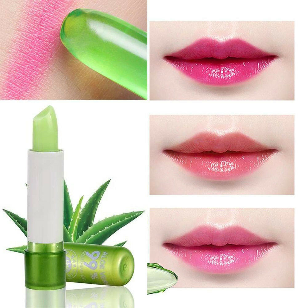 Buy 1pc Moisture Melt Lip Balm Long Lasting Change Color Lipstick Aloe