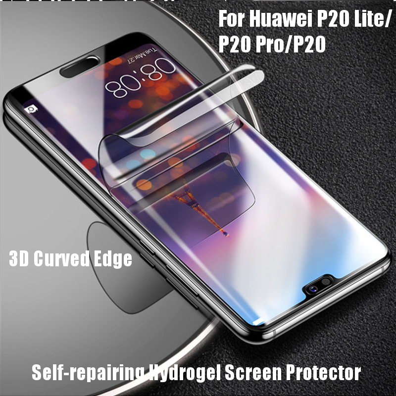 Buy 3d Curved Hydrogel Screen Protector For Huawei P20 Pro Huawei P20