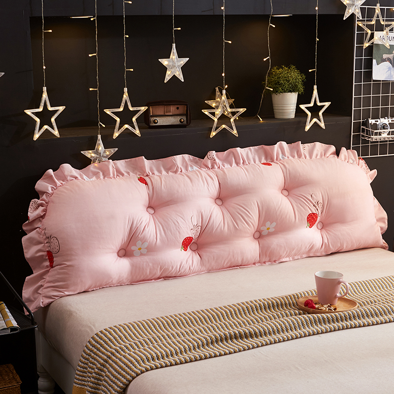 Buy Korean version of the bed headboard large cushion soft bag