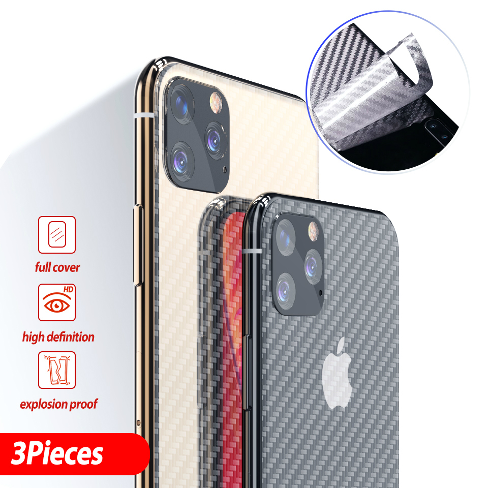 Buy Back Screen Protector for iPhone 11 pro Max Protective Film Carbon