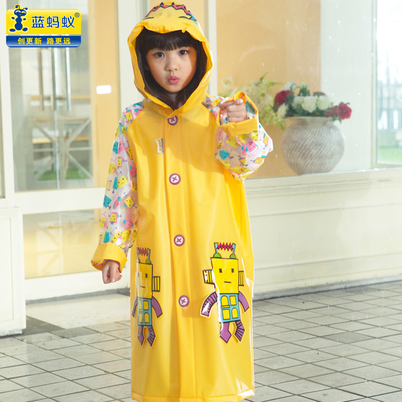Buy Blue Ant Children's raincoat with schoolbag a boy girl baby ...