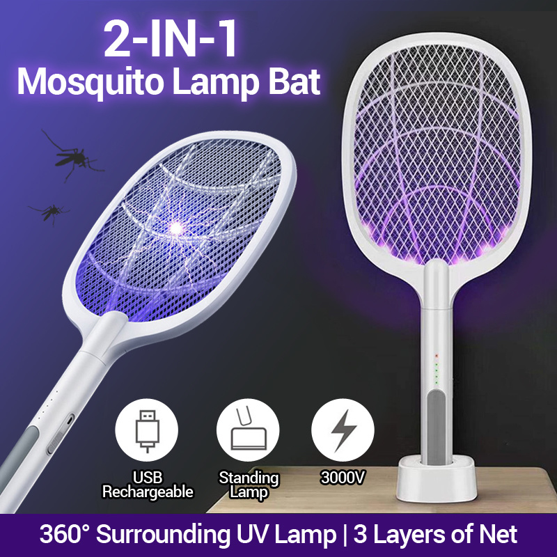 Buy (Local Seller) 2in1 Mosquito Killing Lamp Bat / Works as