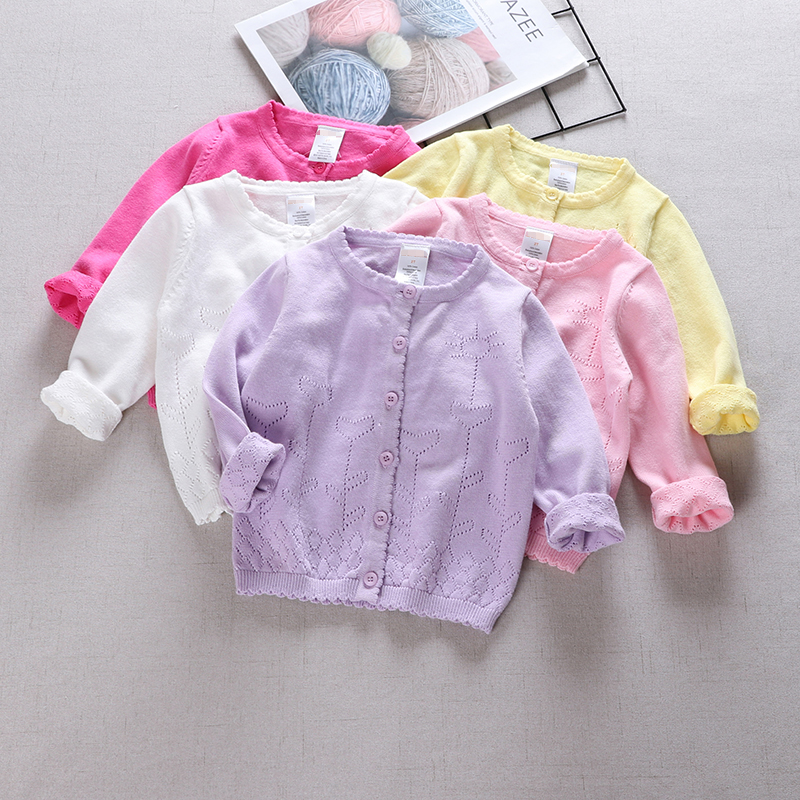 thin baby cardigan