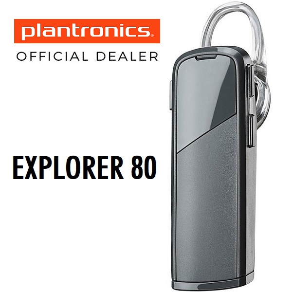 tjeneren specielt MP Buy Plantronics EXPLORER 80 Wireless Bluetooth Headset - Sable Grey on  ezbuy SG