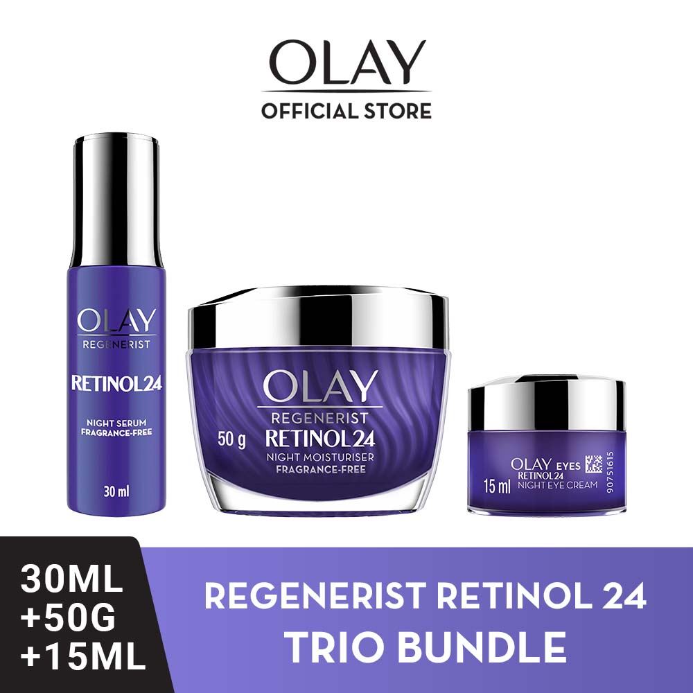 Buy [Bundle of 3] Olay Regenerist Retinol24 Skincare Set on ezbuy SG