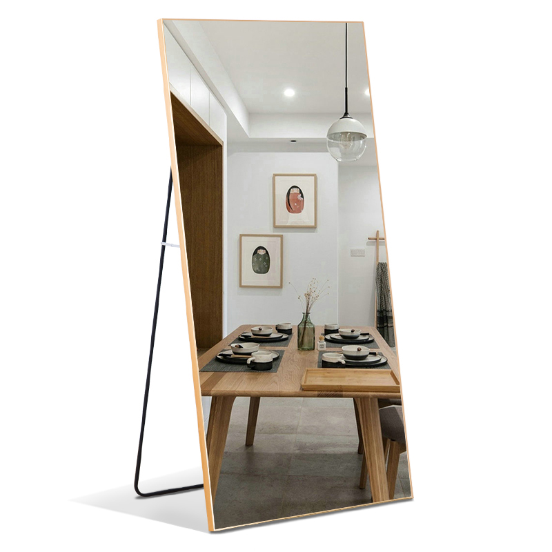 Buy Fullbody mirror home wear mirror pull wire frame floortoceiling