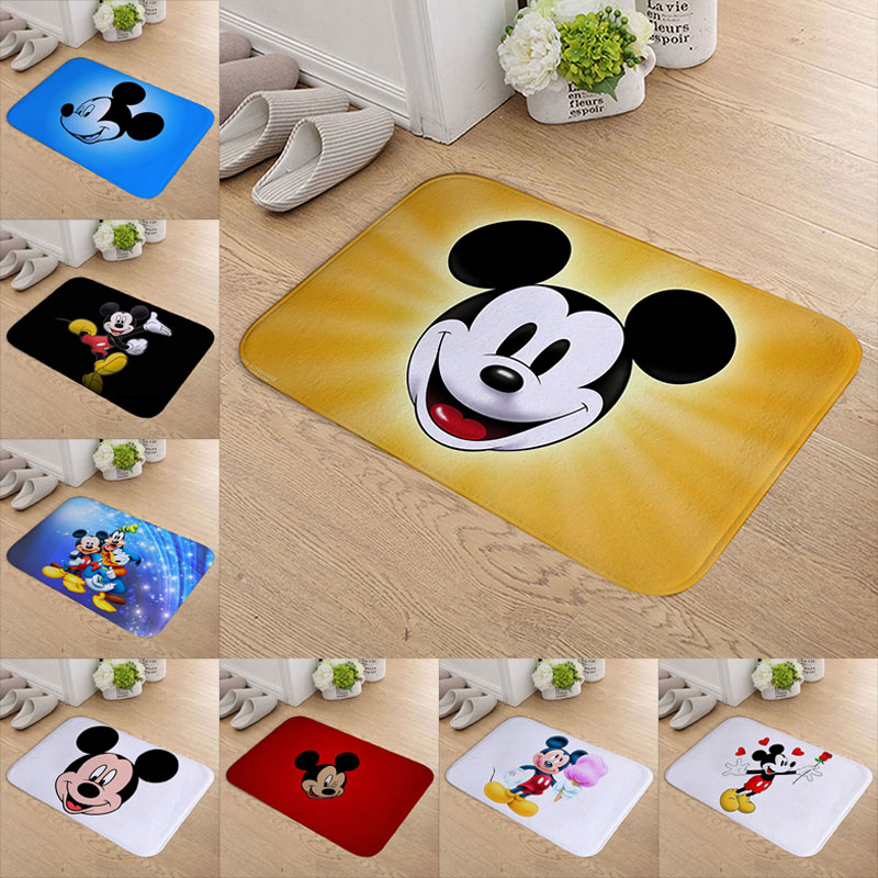 Buy Anime Cute Cartoon Disney Mickey Mouse Patterned Bath Mat