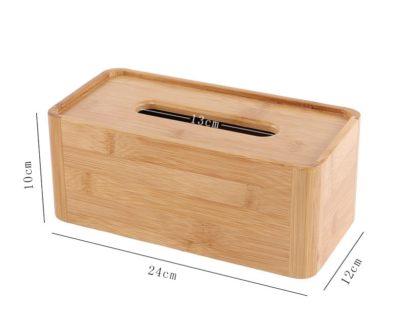 Buy Meya Home Bamboo Facial Tissue Box Cover Holder Wooden Tissue