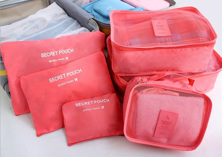 Buy 6pc Travel Organiser Set on ezbuy SG