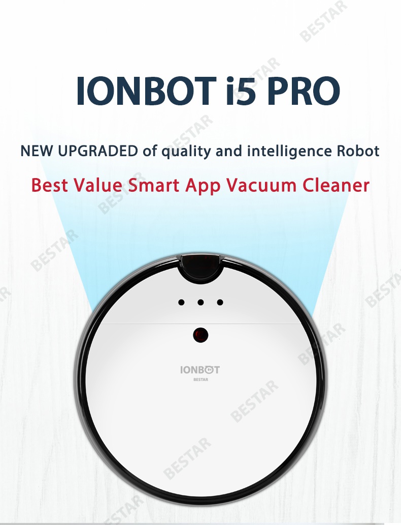 Buy ★Ionbot Robot Vacuum Cleaner I5 Pro★Wet Dry Mop/APP Control/Water