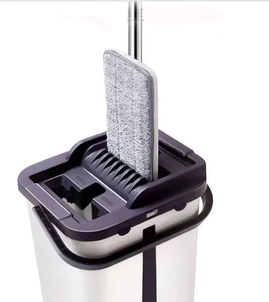 Buy Flatpanel long mop bucket drain stainless steel on ezbuy SG