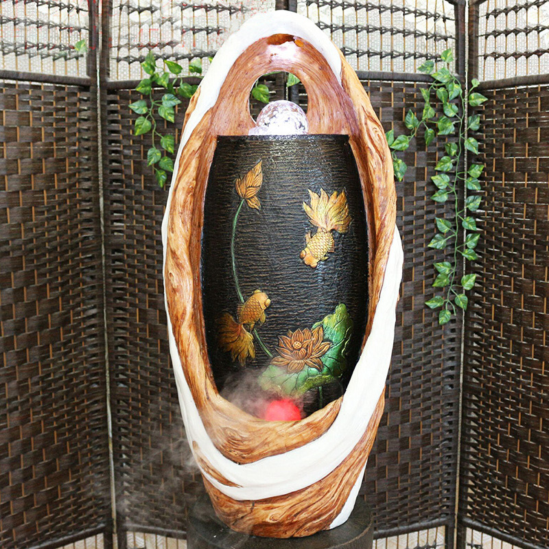 Buy Large Floor To Ceiling Office Large Ornaments Fountain Flowing