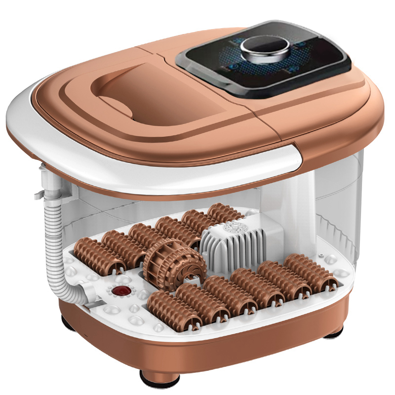 Buy semiautomatic heating bubble feet selfservice massage electric