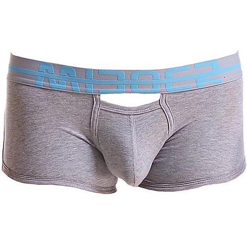 Buy men's cotton boxers underwear - cut out 1 piece low waist on ezbuy SG