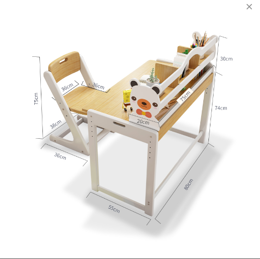 Buy Children S Study Table Work Table Solid Wood Simple Primary