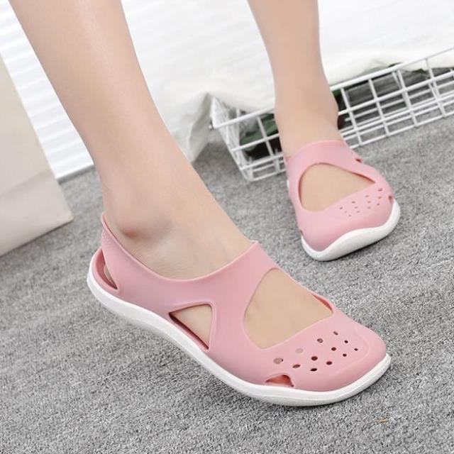 Buy Discount Products ulzzang simple mom shoes Non-Slip summer Baotou ...