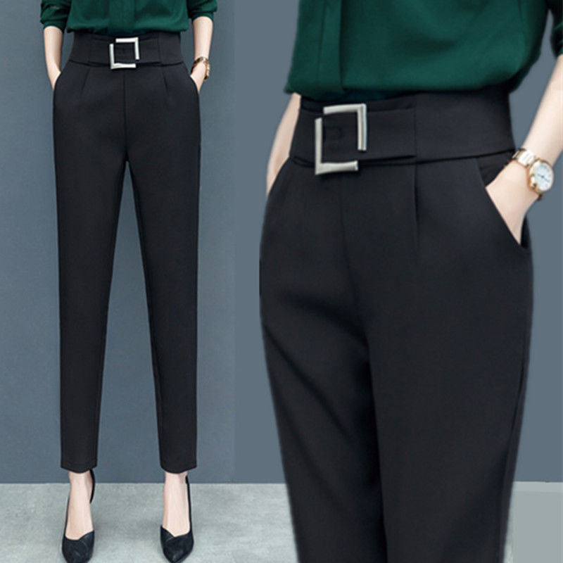 black loose pants outfit